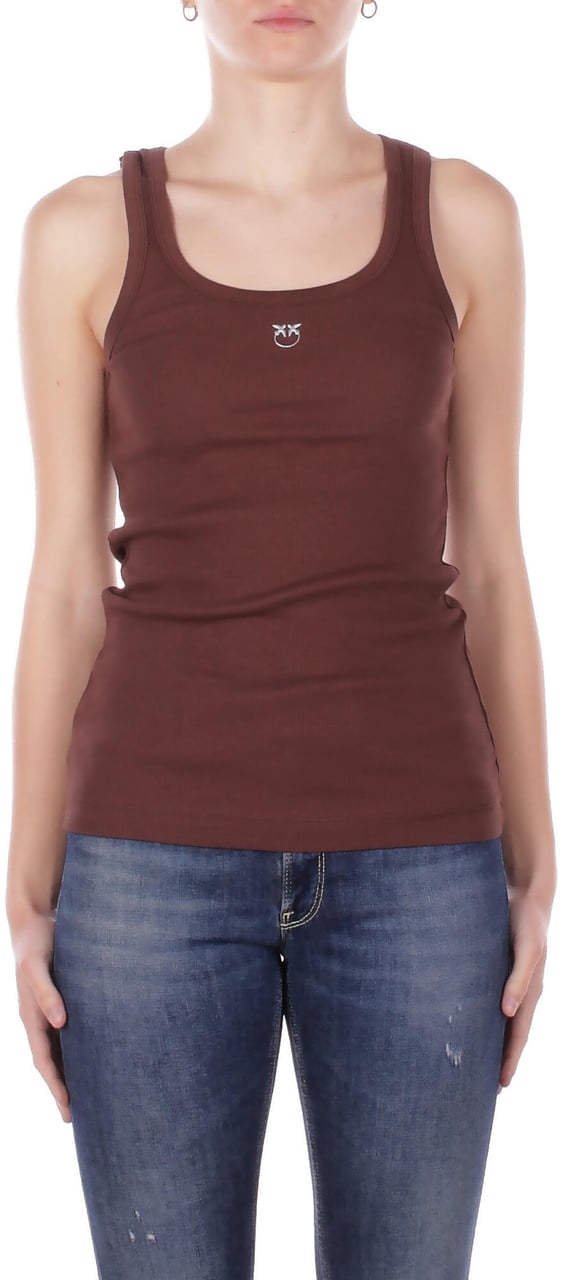 Pinko T-Shirts And Polos Brown Bruin