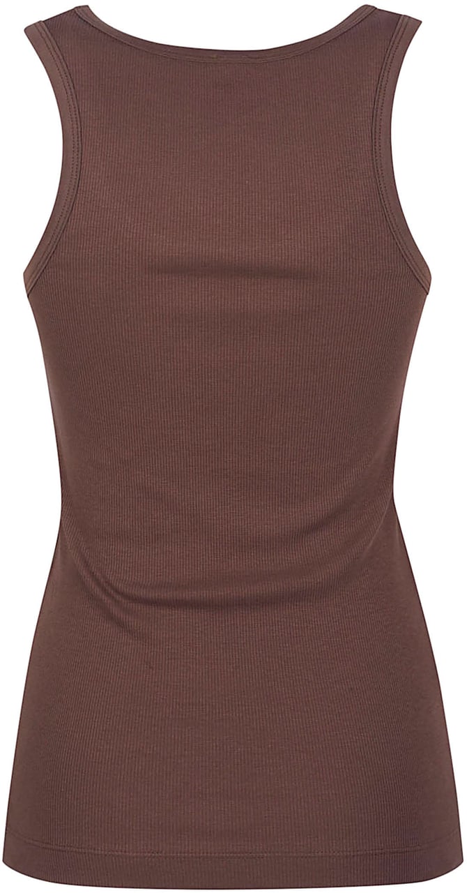 Pinko Calcolatore Tank Top Brown Bruin