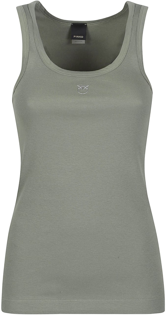 Pinko Calcolatore Tank Top Green Groen