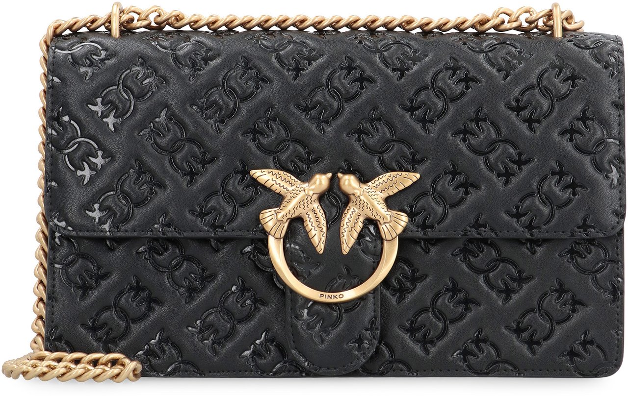 Pinko Love Bag crossbody bag Zwart