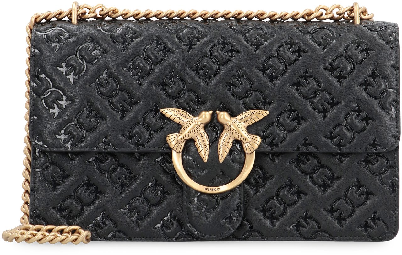 Pinko Love Bag crossbody bag Zwart