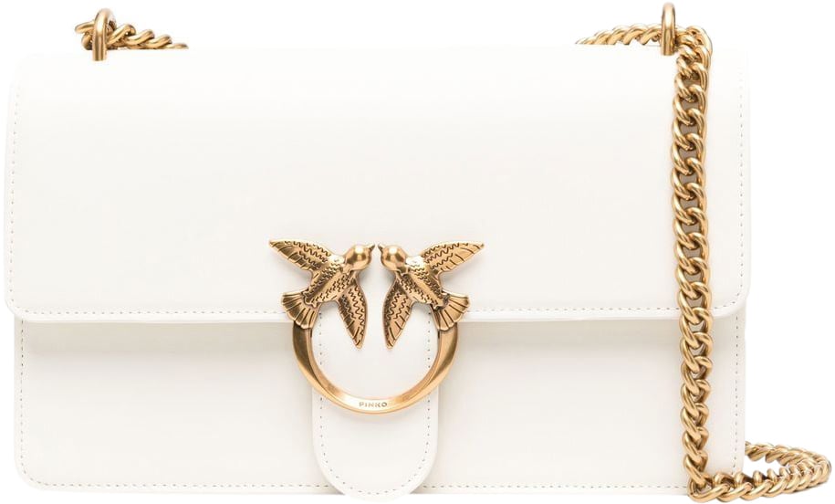 Pinko Pinko Borse... Bianco E Oro Wit