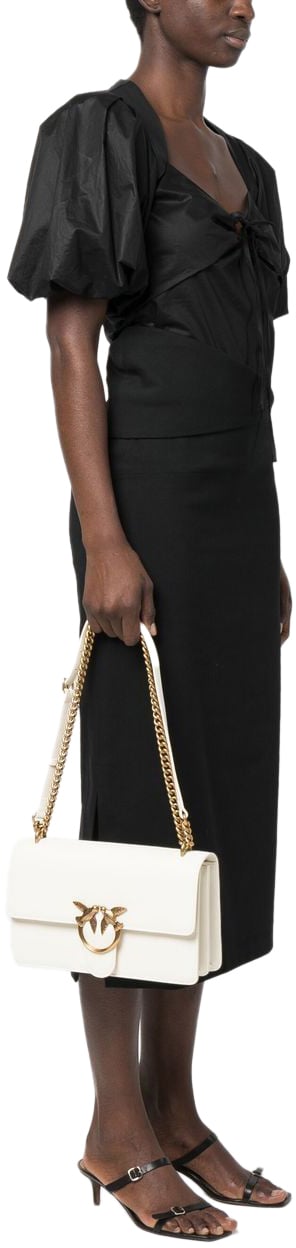 Pinko Pinko Borse... Bianco E Oro Wit