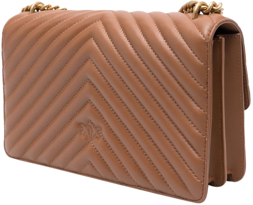 Pinko Pinko Borse... Marrone E Oro Goud