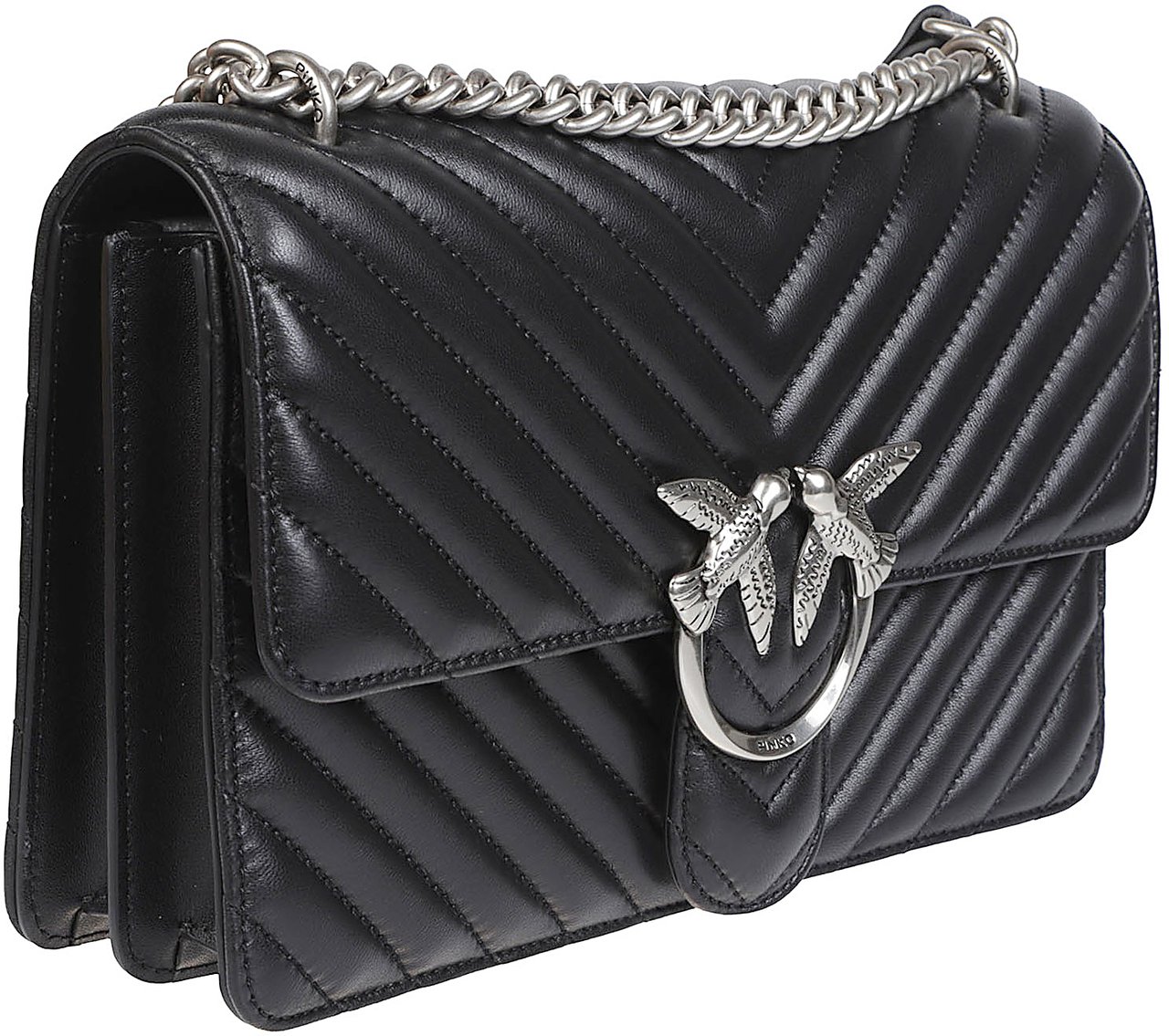 Pinko Love One Classic Dc Bag Black Zwart