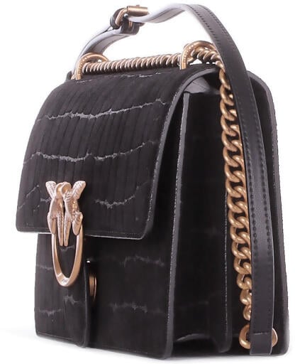 Pinko Bags Nero Gold Divers