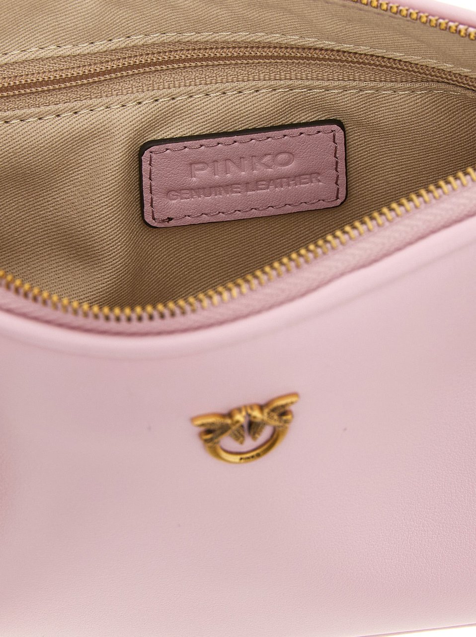 PINKO Multicolor Cowhide Crossbody Bag Roze