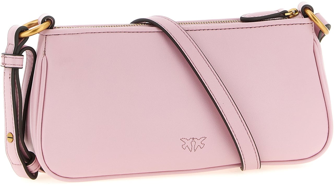 PINKO Multicolor Cowhide Crossbody Bag Roze