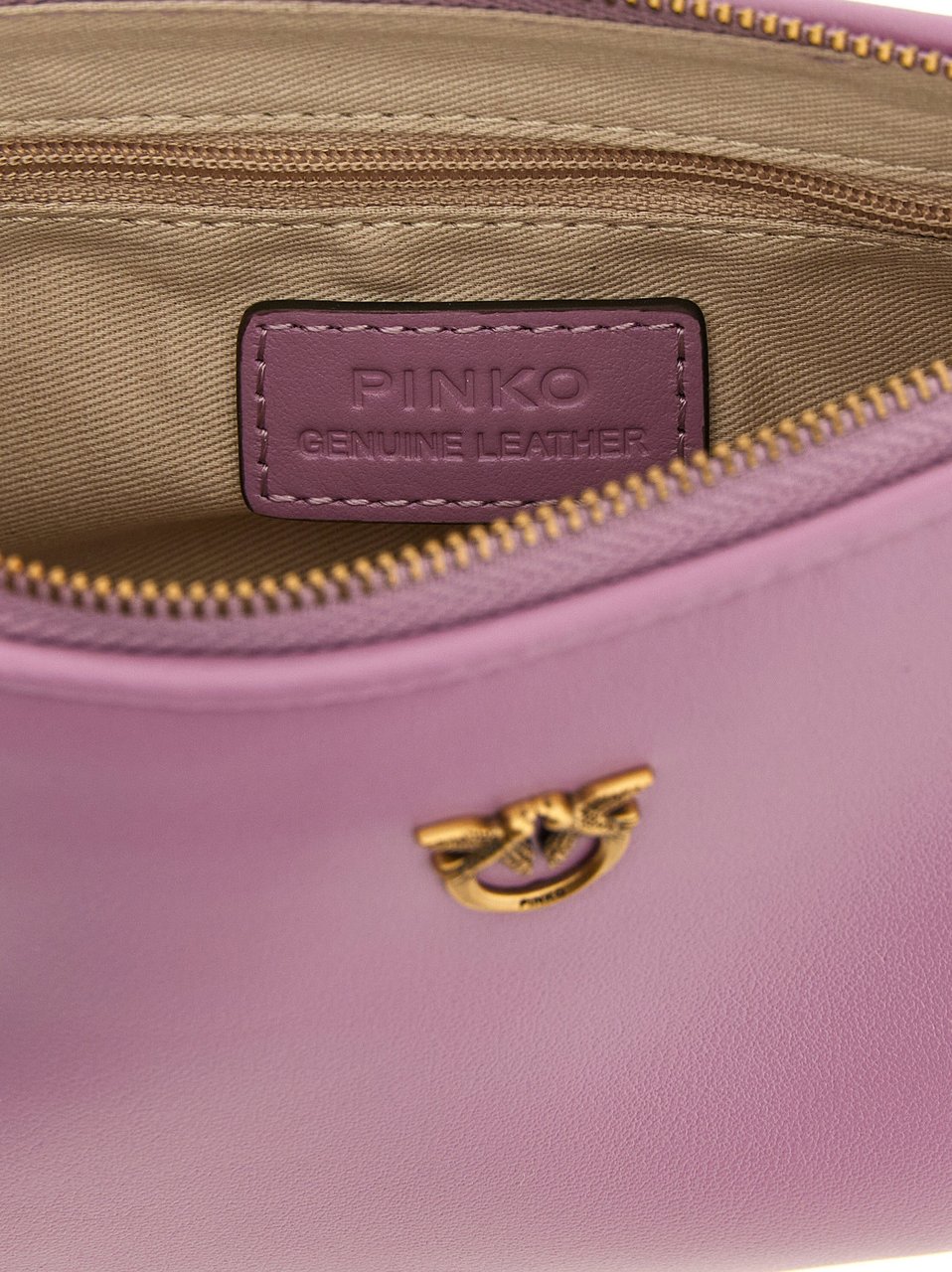 PINKO Multicolor Cowhide Crossbody Bag Roze