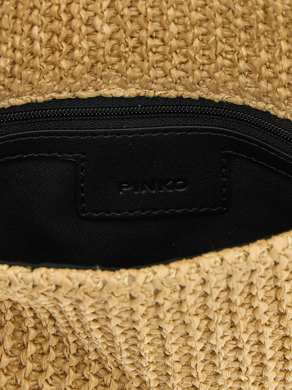 PINKO Beige Polypropylene Clutch Bag Beige
