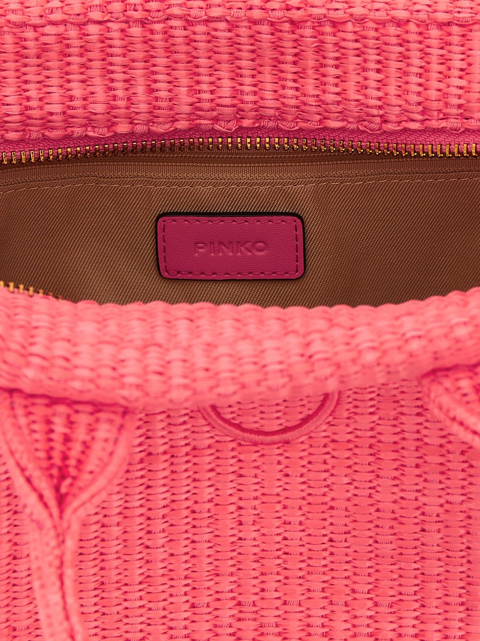 PINKO Fuchsia Polypropylene Tote Bag Roze