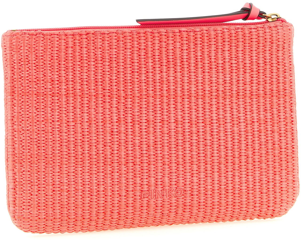 PINKO Fuchsia Polypropylene Clutch Bag Roze