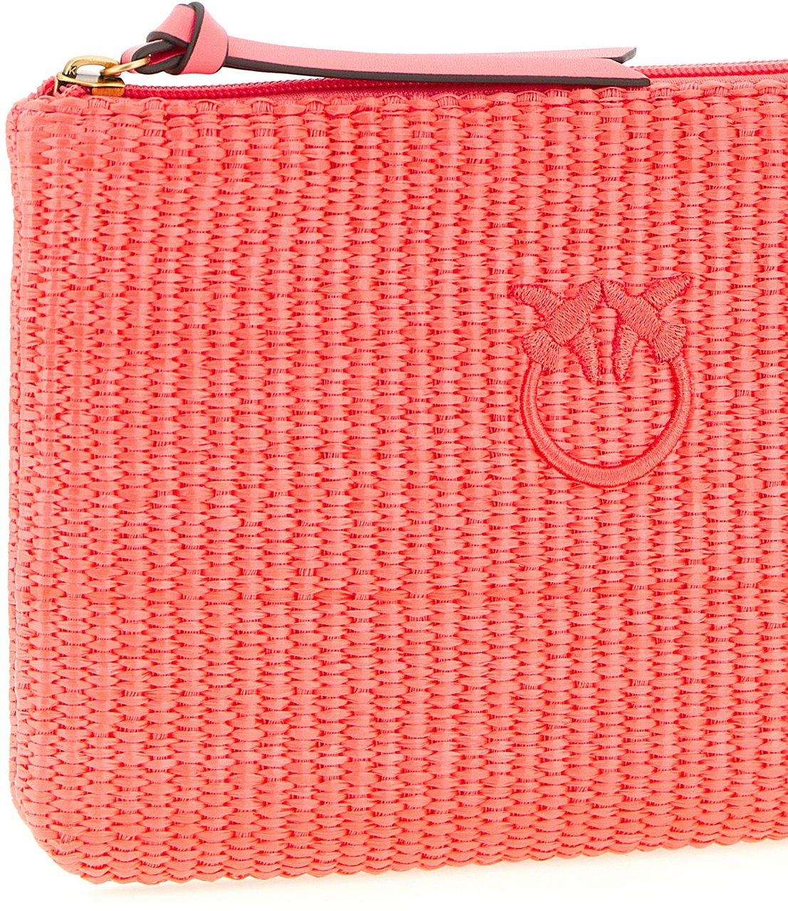 PINKO Fuchsia Polypropylene Clutch Bag Roze