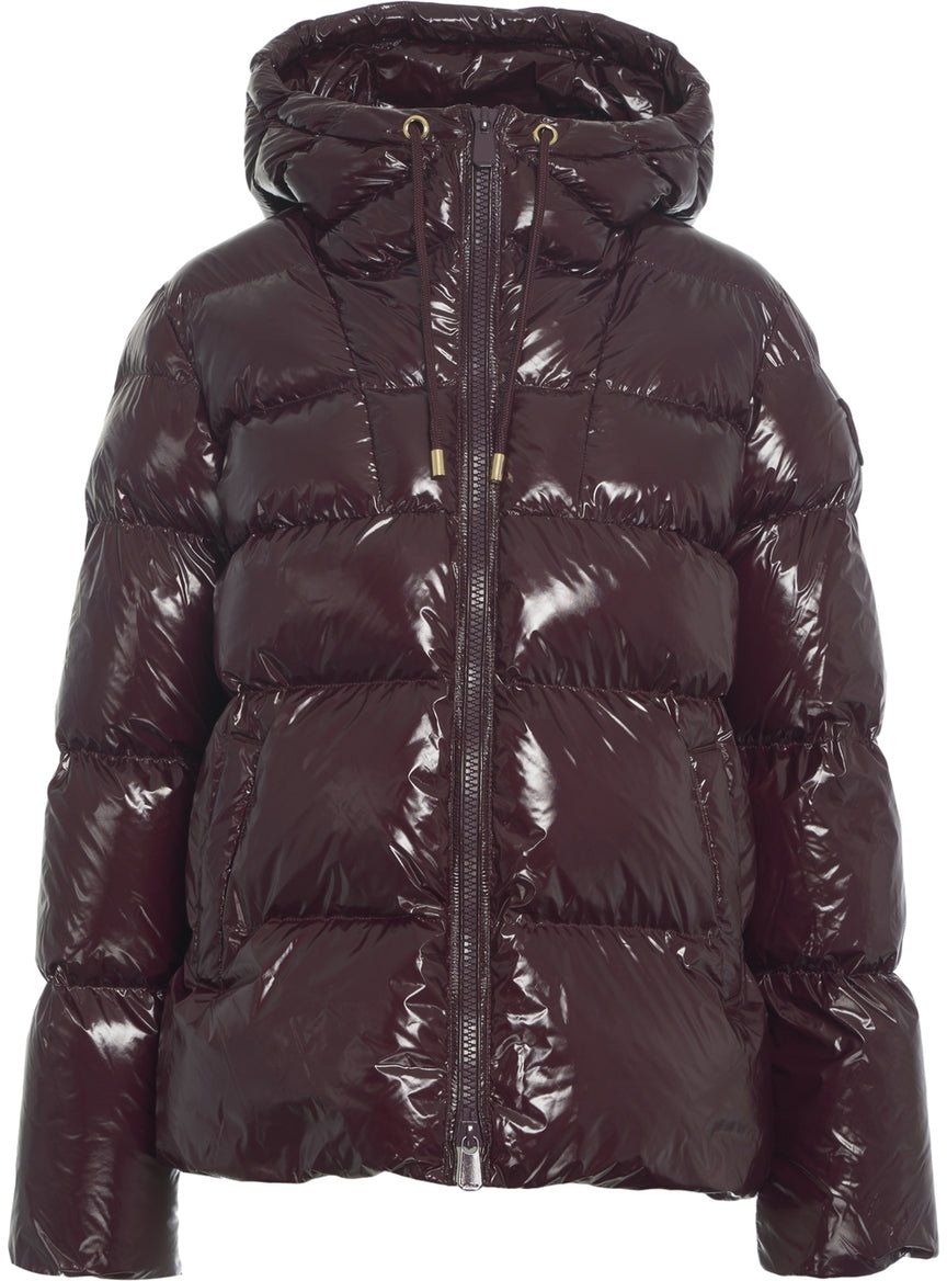 Pinko Quilted down jacket with hood Divers