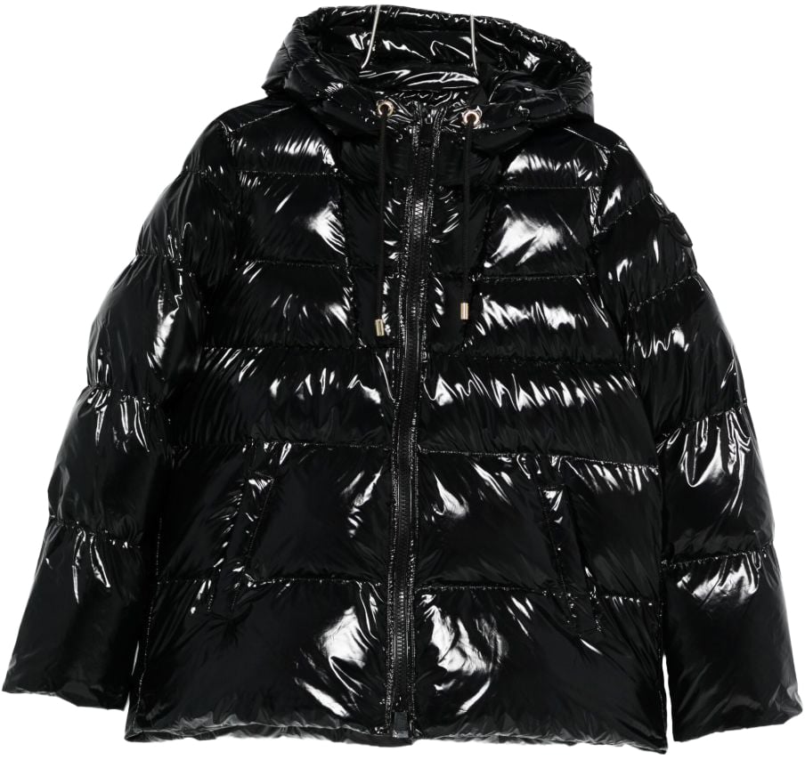 Pinko Coats Nero Limousine Zwart