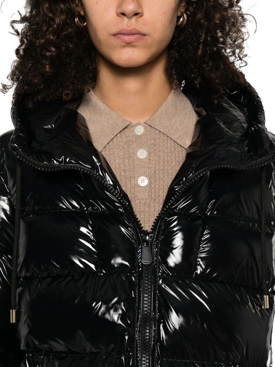 Pinko Coats Nero Limousine Zwart