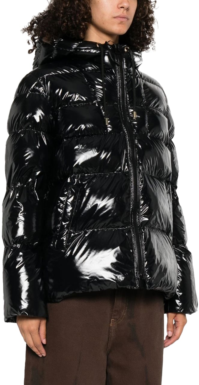 Pinko Coats Nero Limousine Zwart