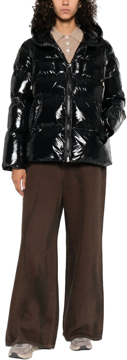 Pinko Coats Nero Limousine Zwart