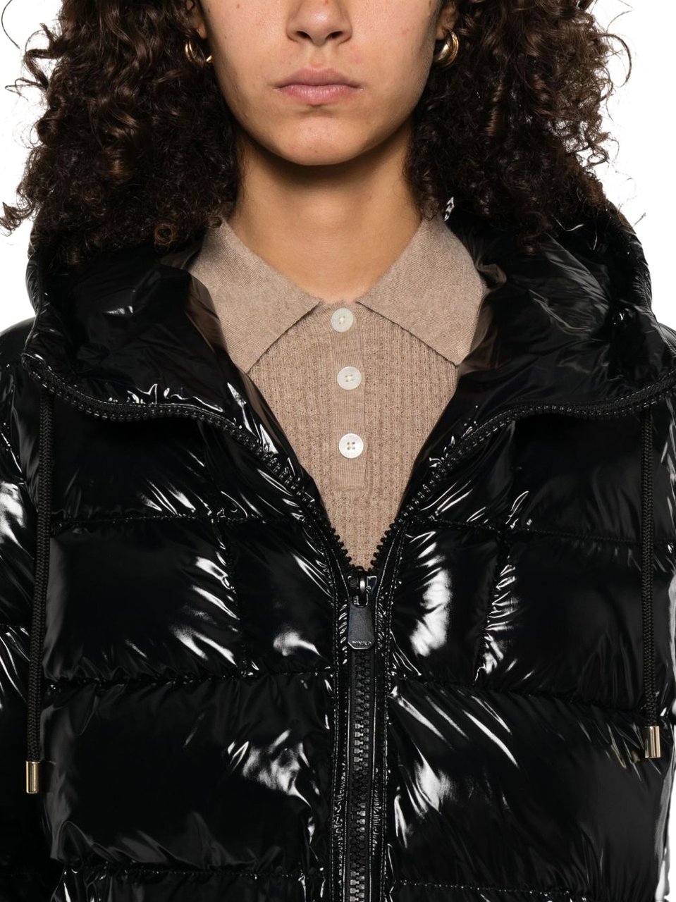 Pinko Coats Black Zwart