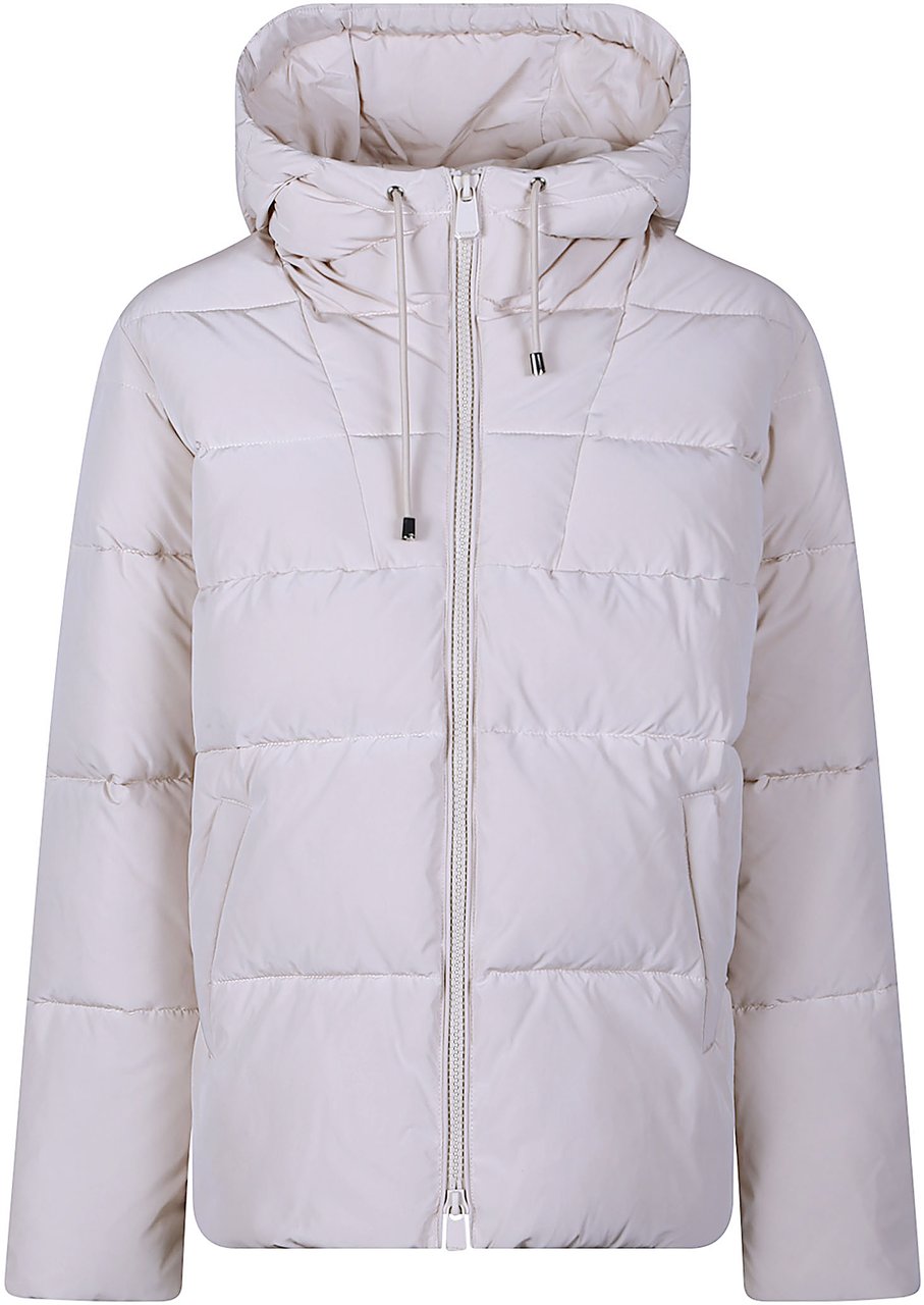 Pinko Eleodoro Padded Caban Grey Grijs