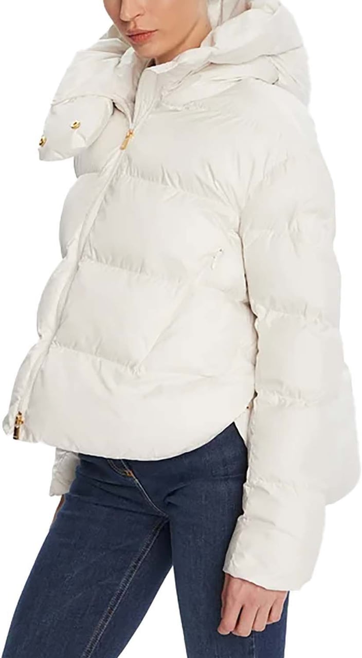 Pinko Jackets Bianco Seta Wit