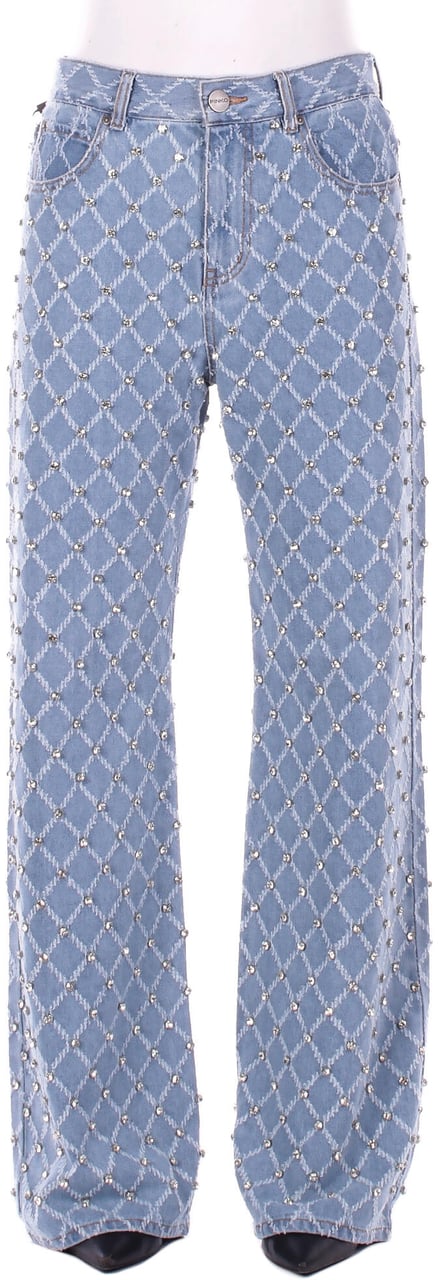 Pinko Jeans Light Denim Blauw
