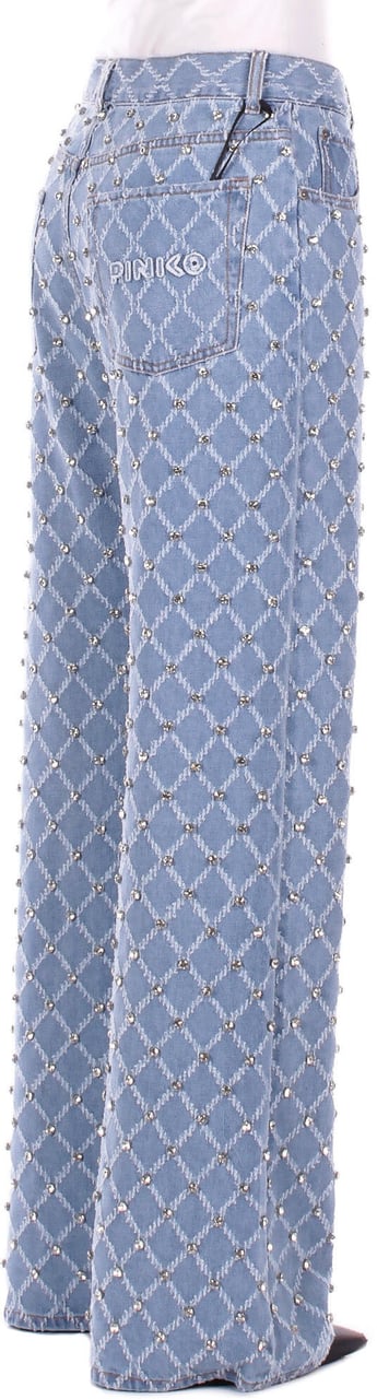 Pinko Jeans Denim Chiaro Blauw