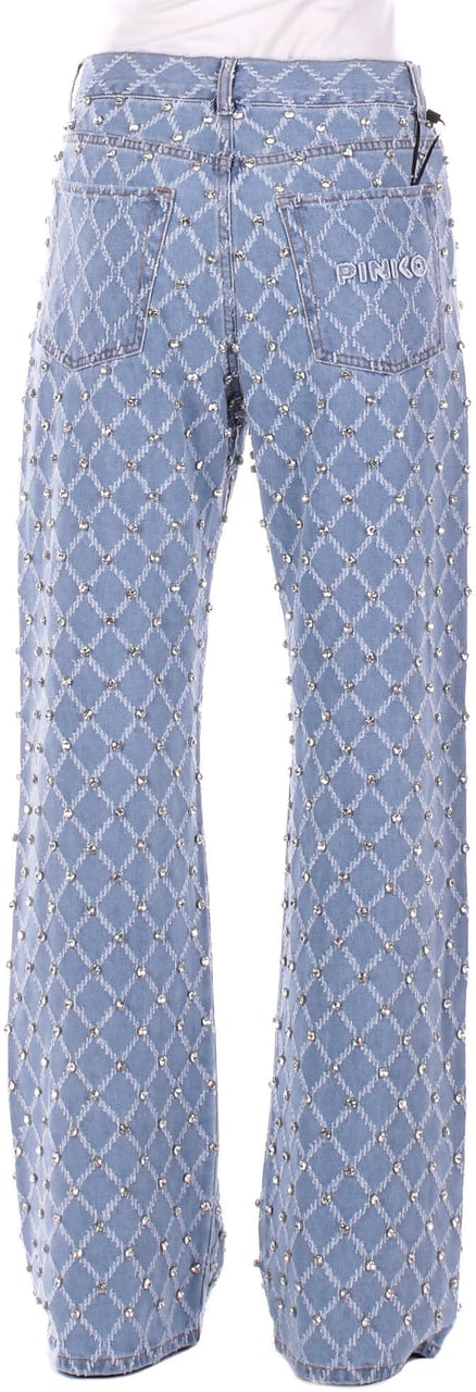 Pinko Jeans Denim Chiaro Blauw