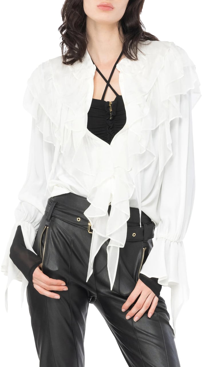 Pinko Shirts White Wit