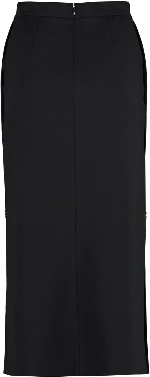 Pinko Gto midi skirt Zwart