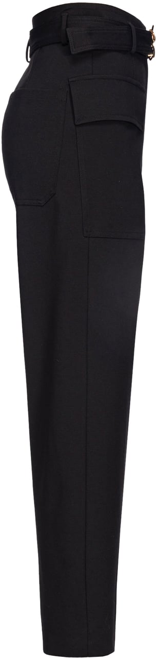 Pinko Trousers Black Zwart