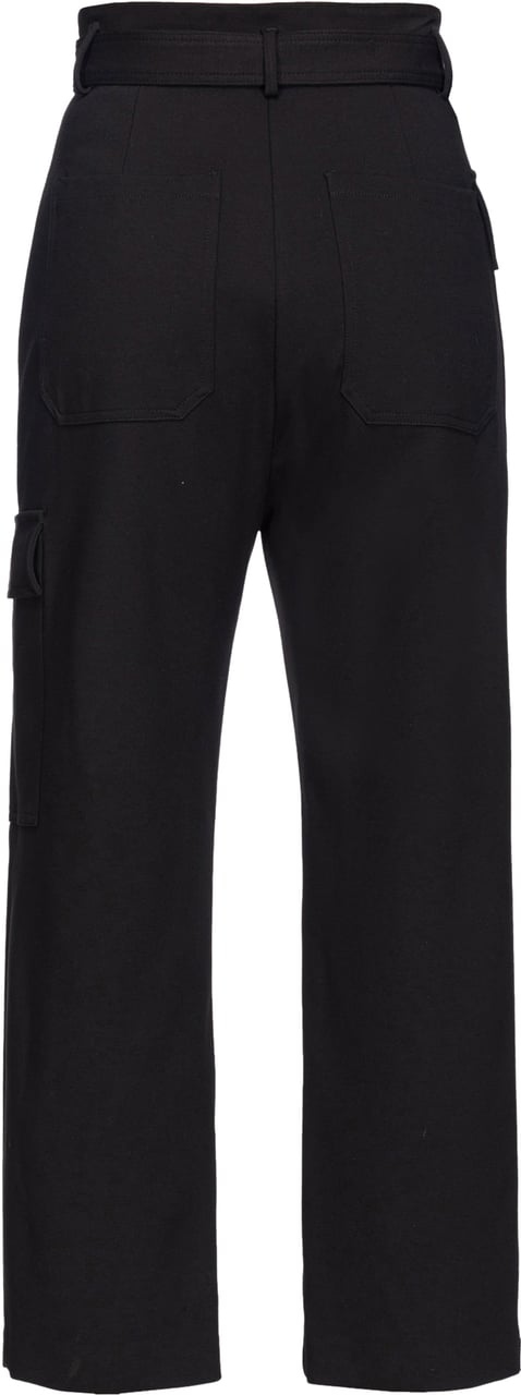 Pinko Trousers Black Zwart