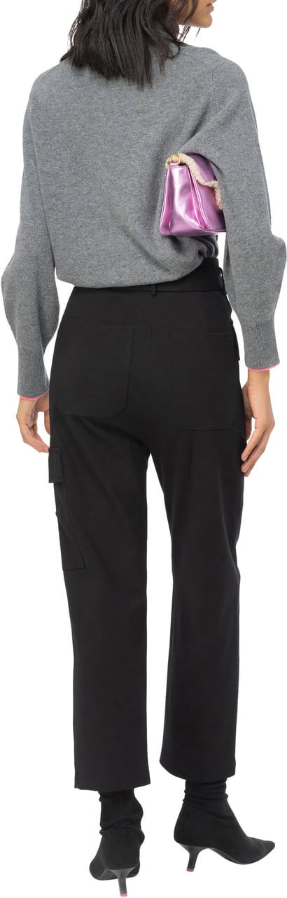 Pinko Trousers Black Zwart