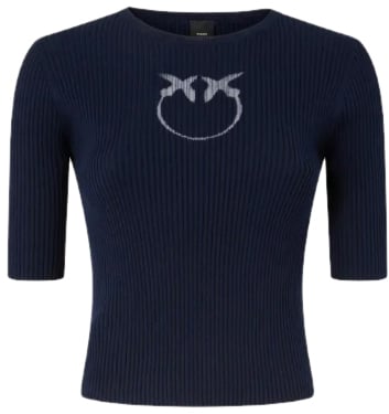 Pinko Sweaters Blue Blauw