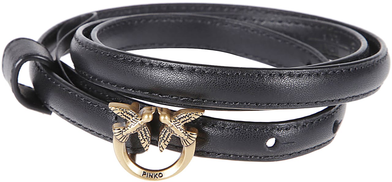 Pinko Love Berry Belt Black Zwart