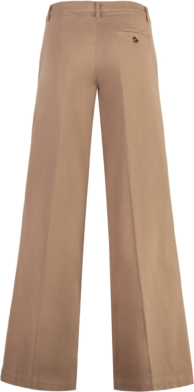 Pinko Robotech cotton trousers Beige