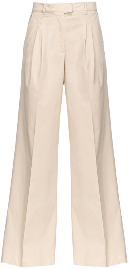 Pinko Trousers Beige Beige