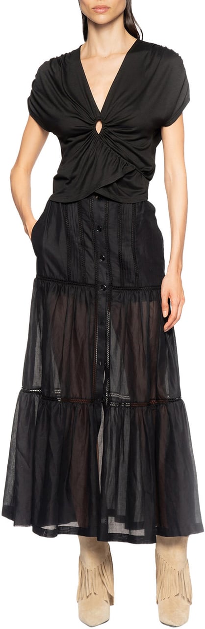 Pinko Top Black Zwart