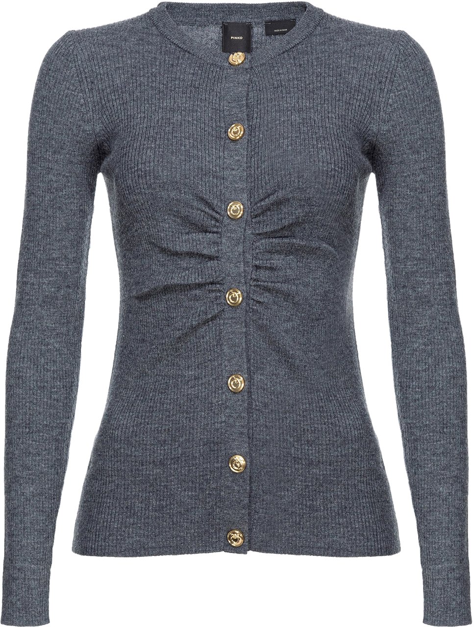 Pinko Sweaters Grey Grijs
