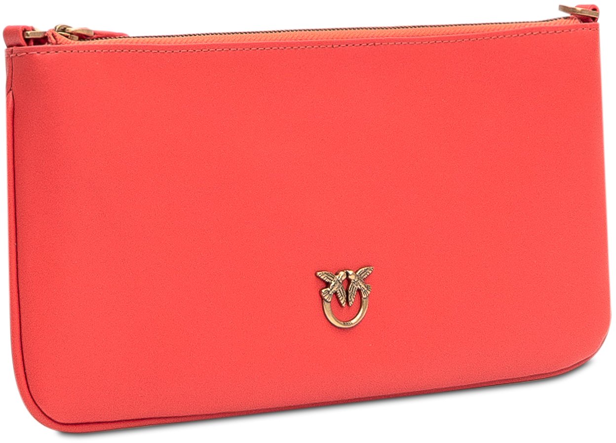 Pinko Pochette con Logo Rood