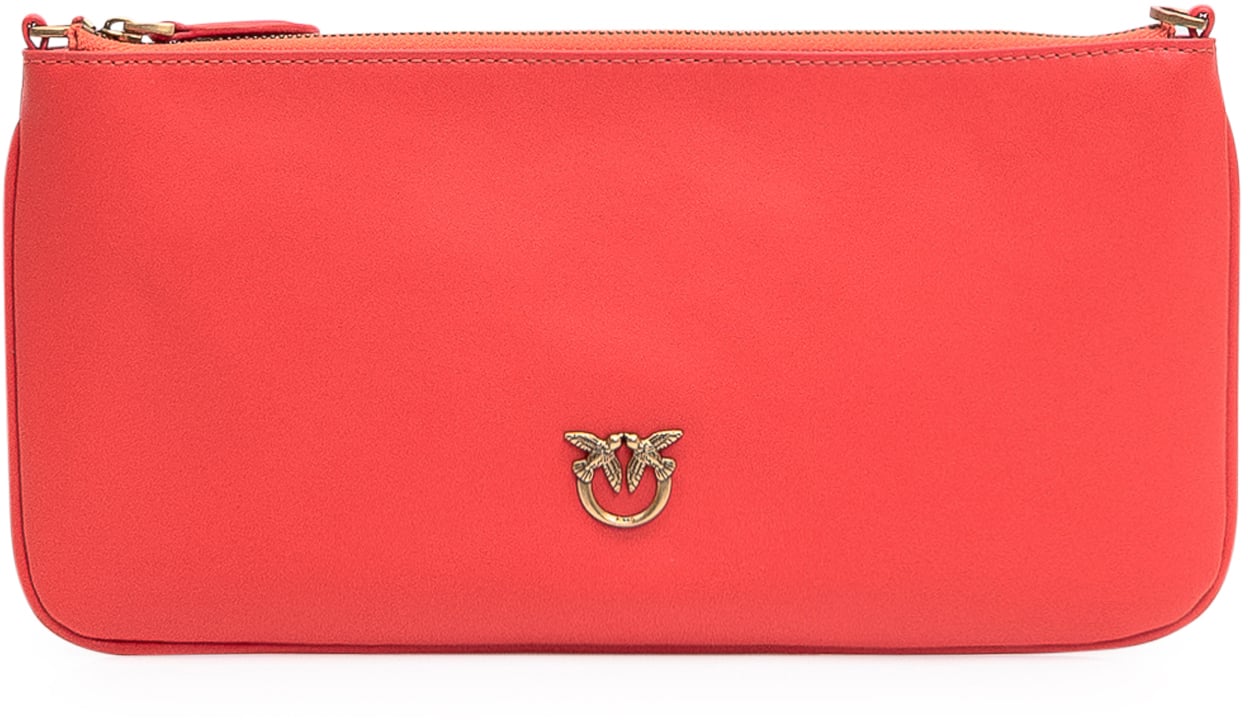 Pinko Pochette con Logo Rood