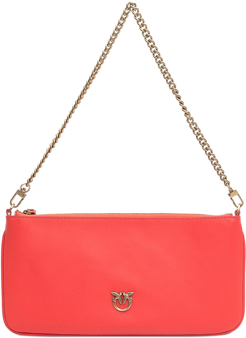 Pinko Pochette con Logo Rood