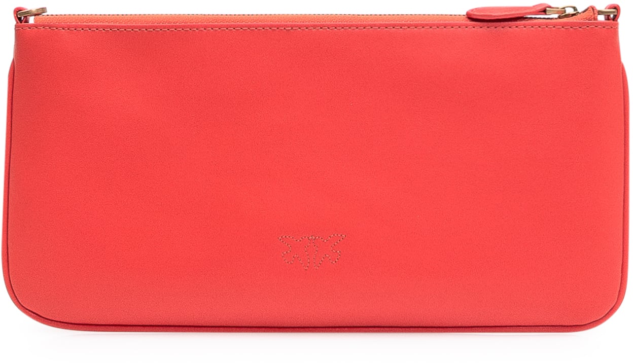 Pinko Pochette con Logo Rood