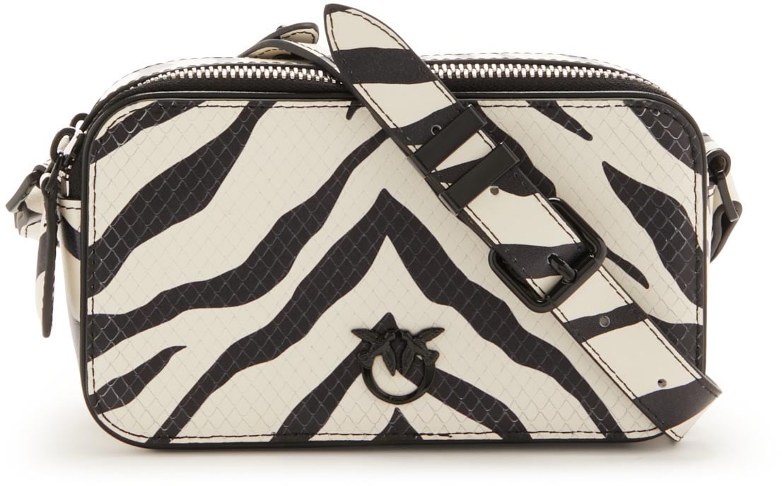 Pinko Camera Runderleer Crossbody Tas Divers