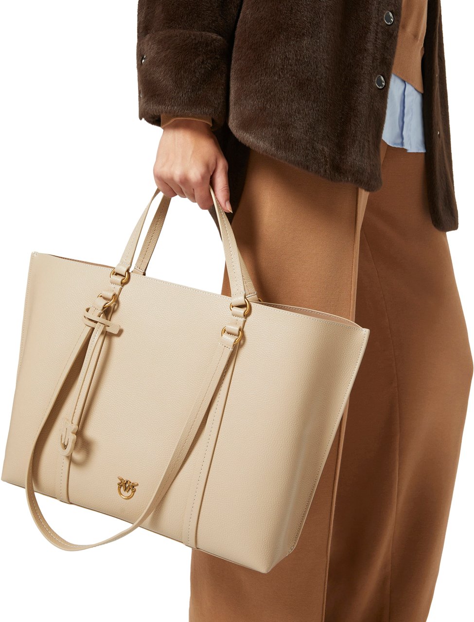 Pinko Bags Begiegrigio Fumo Antique Grijs