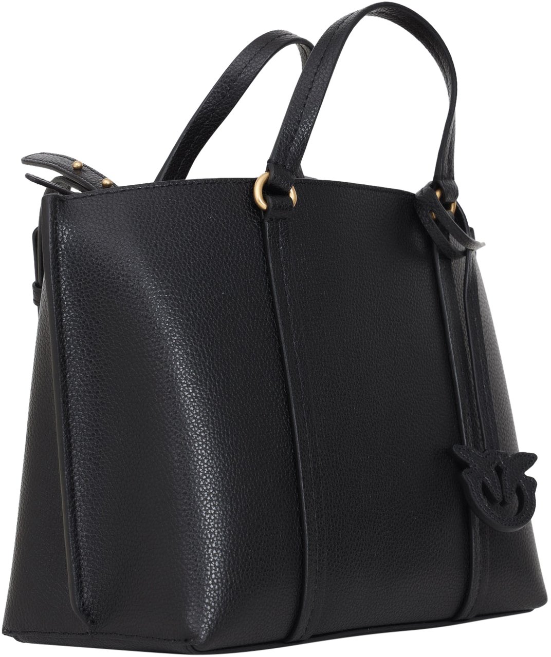 Pinko Carrie Shopper Classic Nero-Antique Gold Zwart