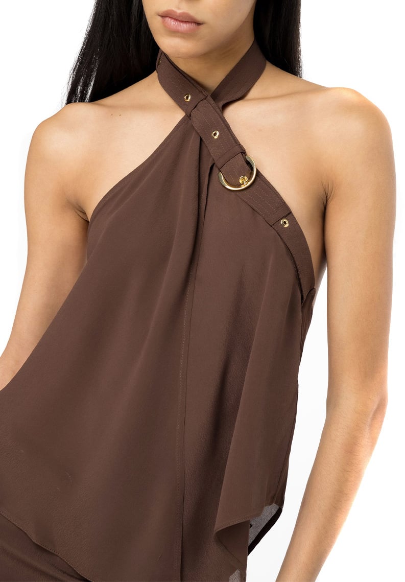 Pinko Tops Brown Bruin