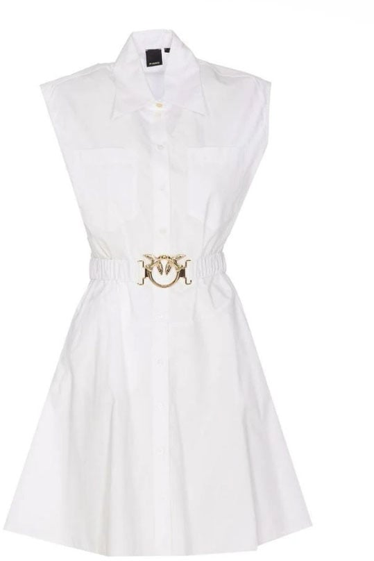Pinko Pinko Main Coll. Dresses White Wit
