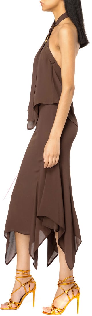 Pinko Skirts Brown Bruin