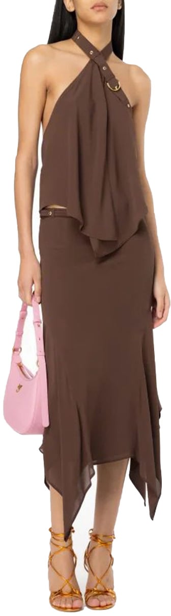 Pinko Skirts Brown Bruin